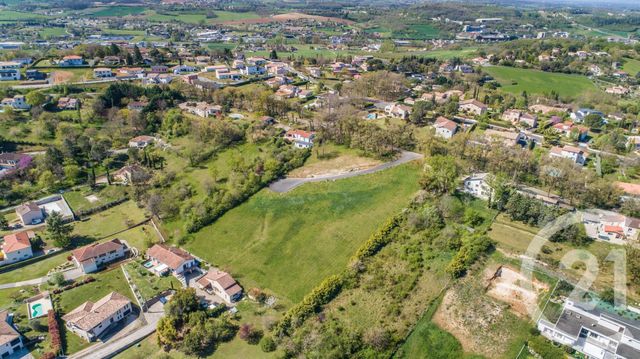 terrain à vendre - 1379.0 m2 - PUYGOUZON - 81 - MIDI-PYRENEES - Century 21 Plein Sud
