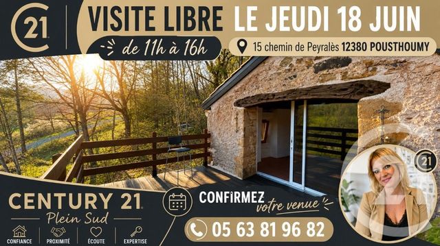 Maison à vendre ST SERNIN SUR RANCE