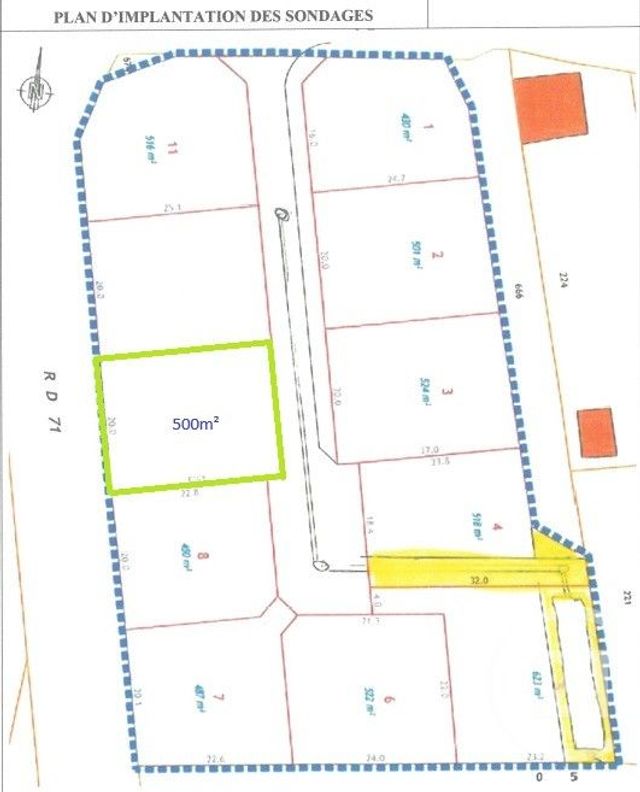 terrain à vendre - 500.0 m2 - ALBI - 81 - MIDI-PYRENEES - Century 21 Plein Sud